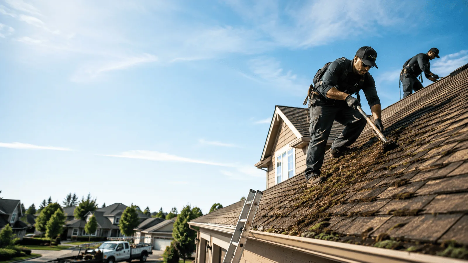 Roof Moss Removal in Pooler, GA near me